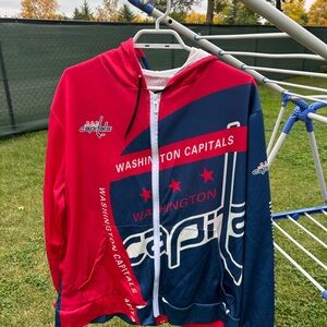 (6/$30) Washington Capitals Zipper Hoodie